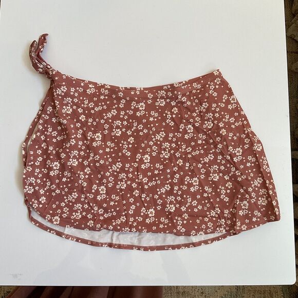 Andie Swim The Sarong Bottom Ditsy Floral Rose Size M NWT - Picture 4 of 9